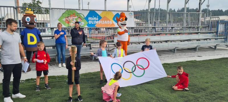 V Domžalah državni praznik športa napovedali z izvedbo Mini olimpijade